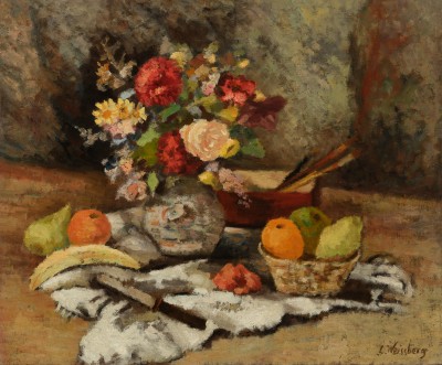Nature morte aux fruits et aux fleurs